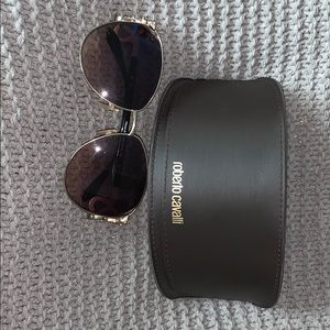 Roberto Cavalli snake sunglasses